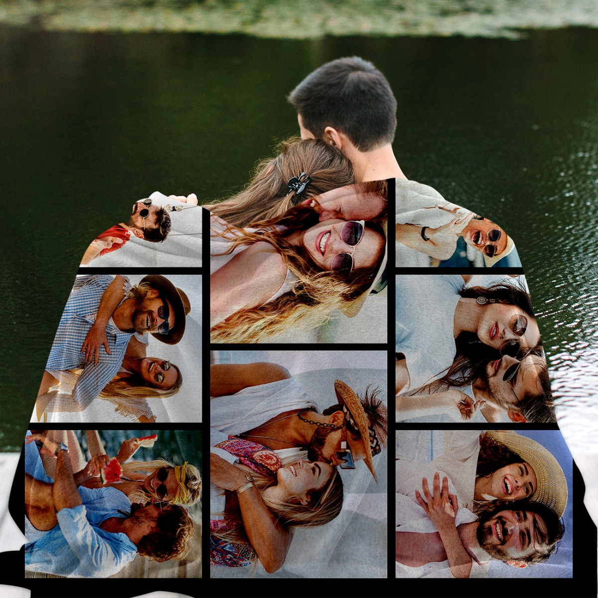 Custom Blanket with Photos